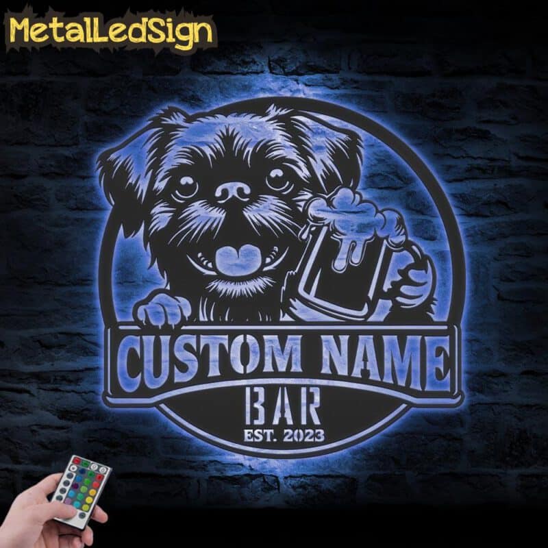 Custom-Funny-Brussels-Griffon-Thirsty-Beer-Pub-Metal-Wall-Art-LED-Light-7.jpg