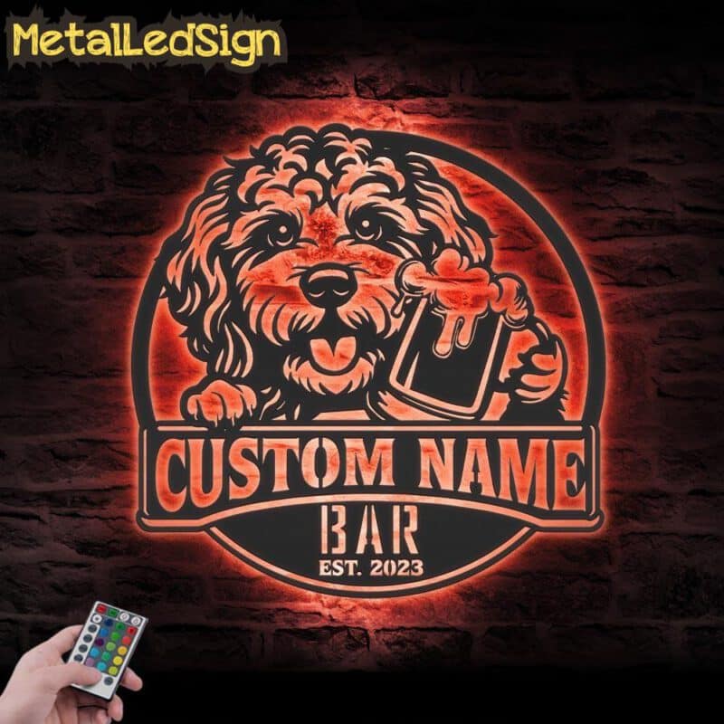 Custom-Funny-Cockapoo-Thirsty-Beer-Pub-Metal-Wall-Art-LED-Light-7.jpg