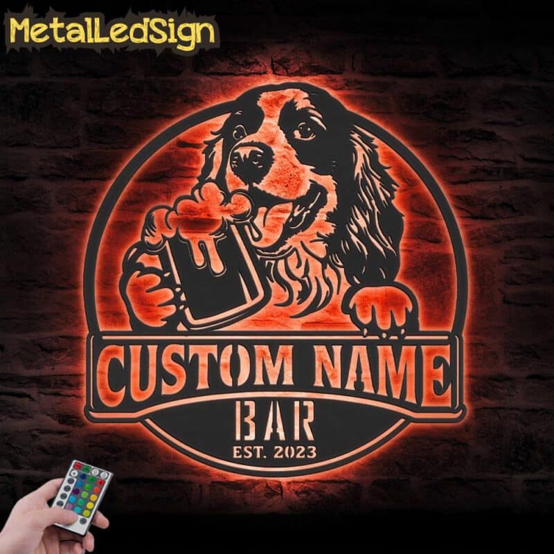 Custom-Funny-Cocker-Spaniel-Thirsty-Beer-Pub-Metal-Wall-Art-LED-Light-7.jpg