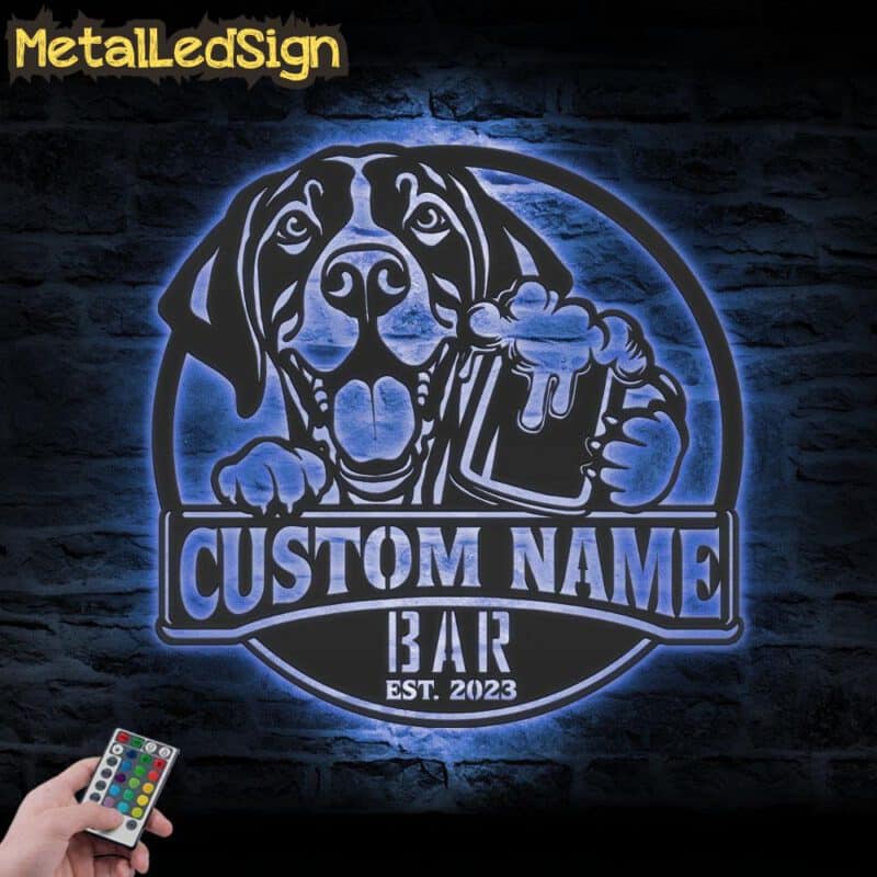 Custom-Funny-German-Pointer-Thirsty-Beer-Pub-Metal-Wall-Art-LED-Light-5.jpg