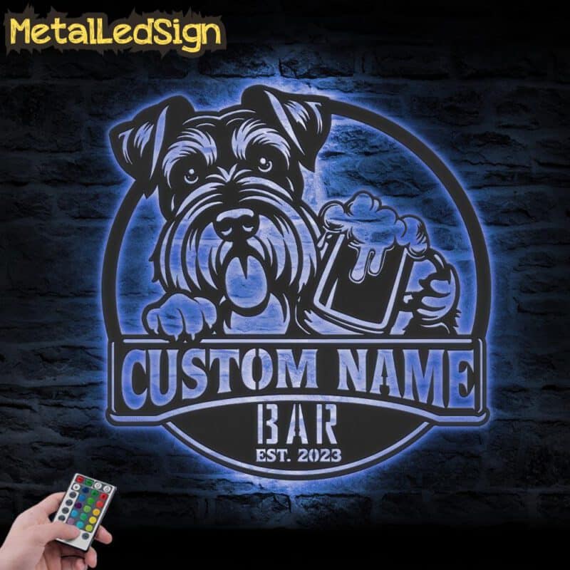 Custom-Funny-Giant-Schnauzer-Thirsty-Beer-Pub-Metal-Wall-Art-LED-Light-7.jpg