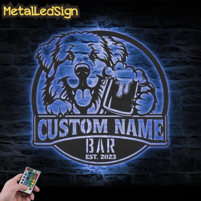 Custom-Funny-Great-Pyrenees-Thirsty-Beer-Pub-Metal-Wall-Art-LED-Light-5.jpg