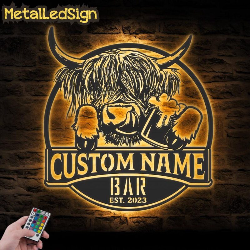 Custom-Funny-Highland-Cow-Thirsty-Beer-Pub-Metal-Wall-Art-LED-Light-Images.jpg