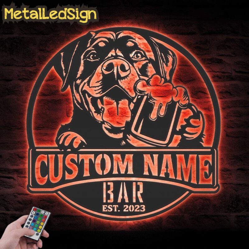 Custom-Funny-Rottweiler-Thirsty-Beer-Pub-Metal-Wall-Art-LED-Light-5.jpg