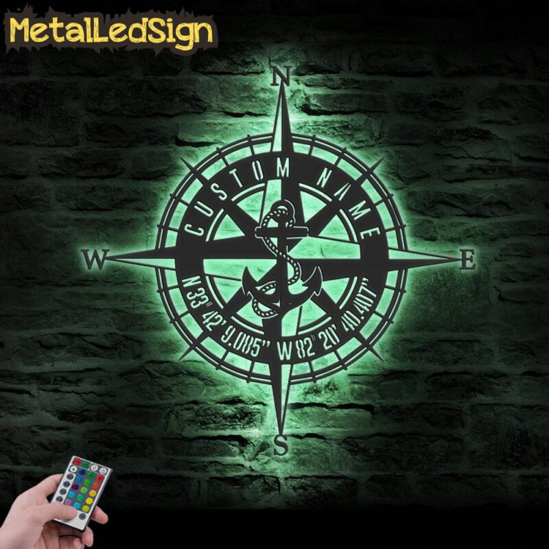 Custom-GPS-Anchor-Compass-Metal-Wall-Art-LED-Light-7.jpg