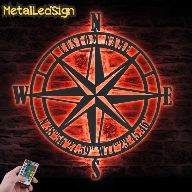 Custom-GPS-Nautical-Compass-Rose-Metal-Wall-Art-LED-Light-3-1.jpg