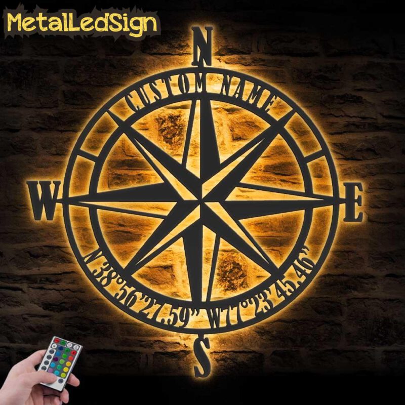 Custom-GPS-Nautical-Compass-Rose-Metal-Wall-Art-LED-Light-Images-1.jpg