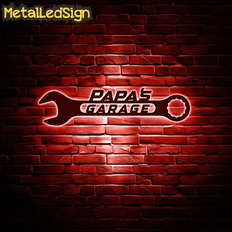 Custom-Garage-Metal-Wall-Art-LED-Light-3-42