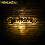 Custom-Garage-Metal-Wall-Art-LED-Light-Images-42