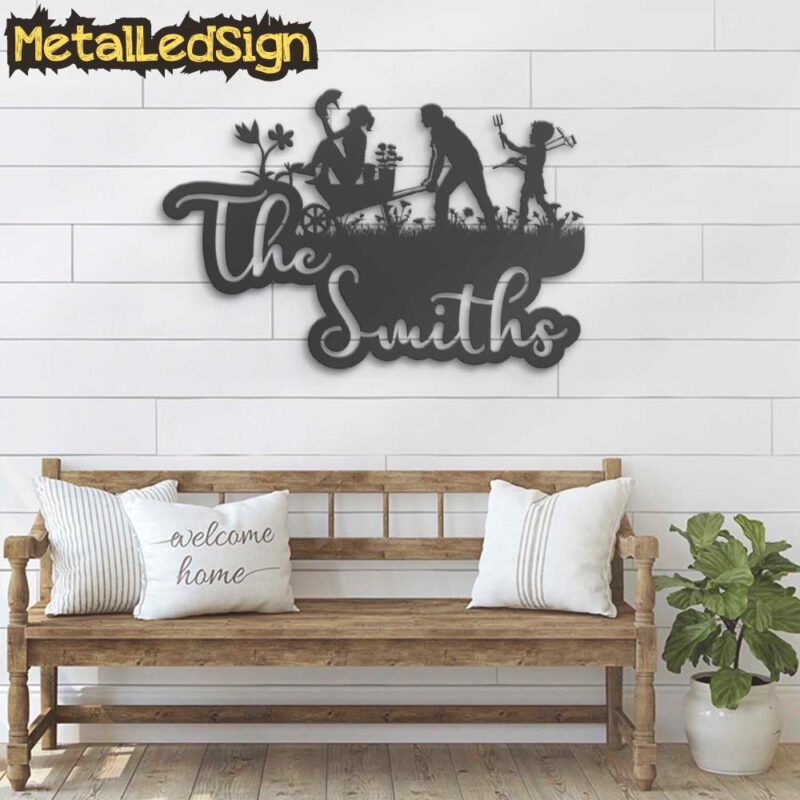 Custom-Gardening-Family-Last-Name-Metal-Wall-Art-LED-Light-5.jpg