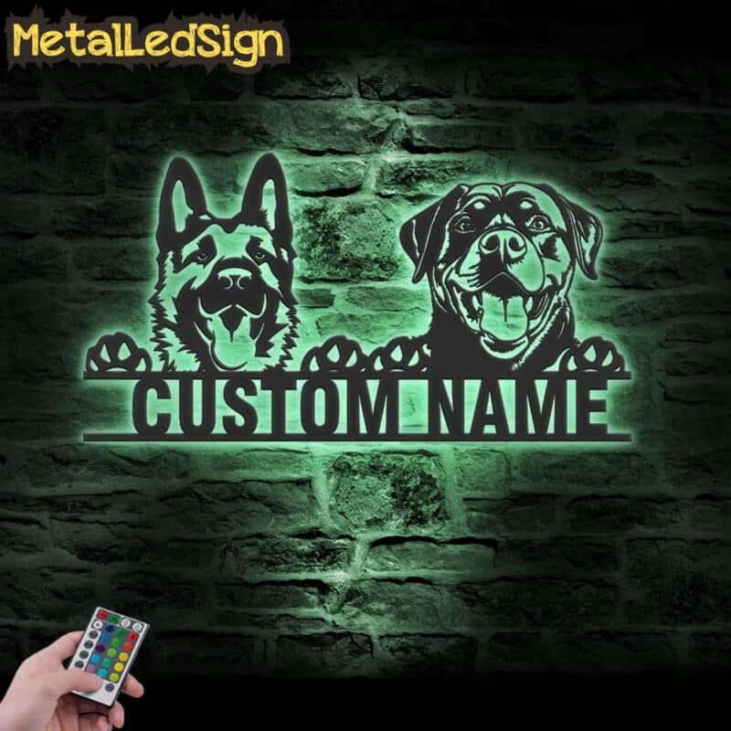 Custom-German-Shepherd-And-Rottweiler-Metal-Wall-Art-LED-Light-7.jpg