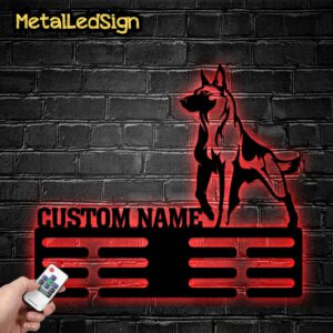 Custom-German-Shepherd-Dog-Metal-Medal-Hanger-2