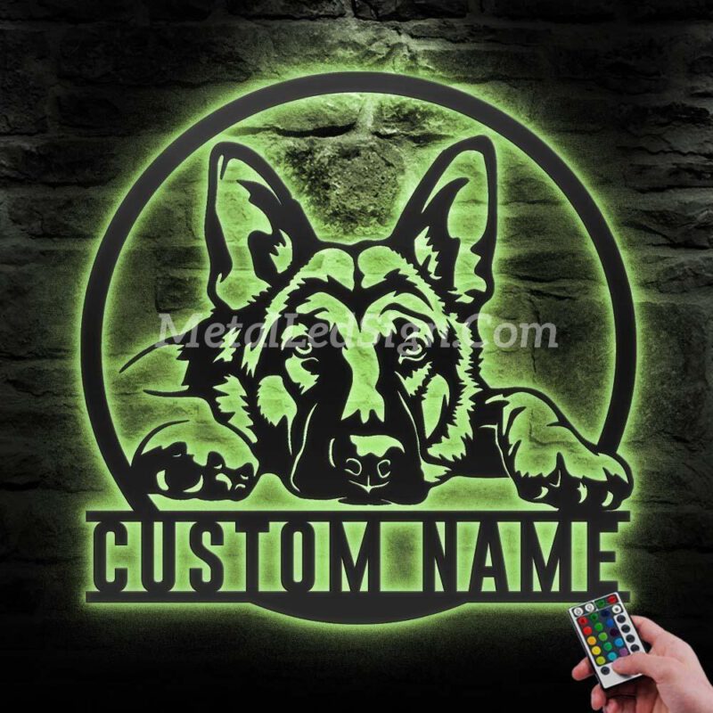 Custom-German-Shepherd-Metal-Wall-Art-Led-Light-5-7