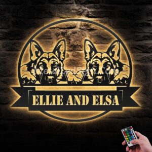 Custom-German-Shepherd-Metal-Wall-Art-Led-Light-Images-4