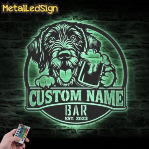 Custom-German-Wirehaired-Pointer-Thirsty-Beer-Pub-Metal-Wall-Art-LED-Light-3.jpg