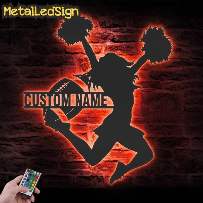 Custom-Girl-American-Football-Cheerleading-Metal-Wall-Art-LED-Light-5.jpg