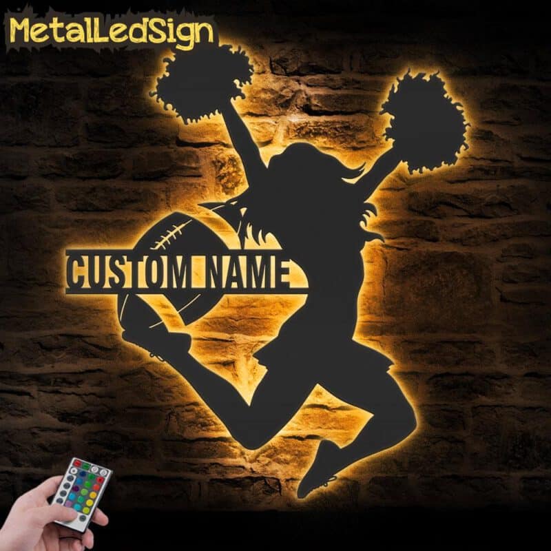 Custom-Girl-American-Football-Cheerleading-Metal-Wall-Art-LED-Light-Images.jpg