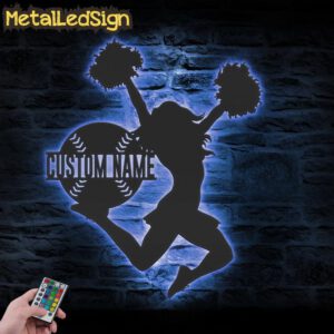 Custom-Girl-Baseball-Cheerleading-Metal-Wall-Art-LED-Light-3.jpg