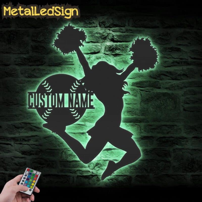 Custom-Girl-Baseball-Cheerleading-Metal-Wall-Art-LED-Light-7.jpg