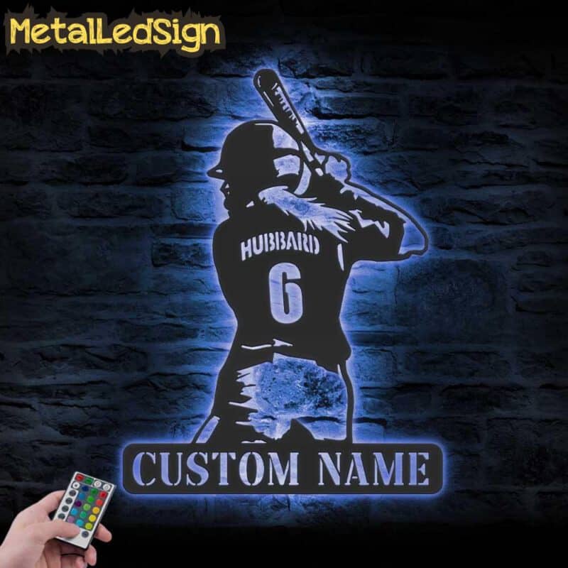 Custom-Girl-Baseball-Metal-Wall-Art-LED-Light-3-1.jpg