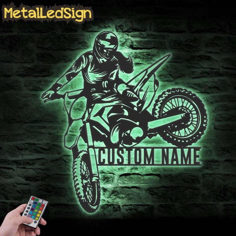 Custom-Girl-Motocross-Biker-Metal-Wall-Art-LED-Lights-7.jpg