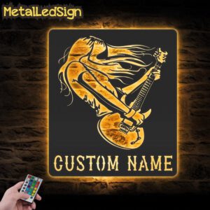 Custom-Girl-Play-Guitar-Metal-Wall-Art-LED-Light-Images-1.jpg