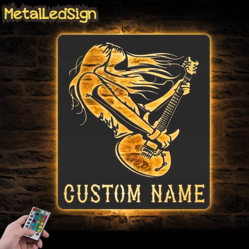 Custom-Girl-Play-Guitar-Metal-Wall-Art-LED-Light-Images-1.jpg