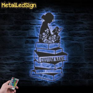 Custom-Girl-Reading-Book-Metal-Wall-Art-LED-Light-3.jpg