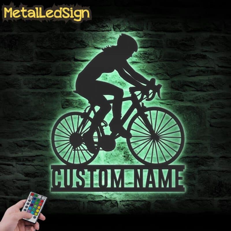 Custom-Girl-Road-Bike-Racing-Metal-Wall-Art-LED-Light-7.jpg