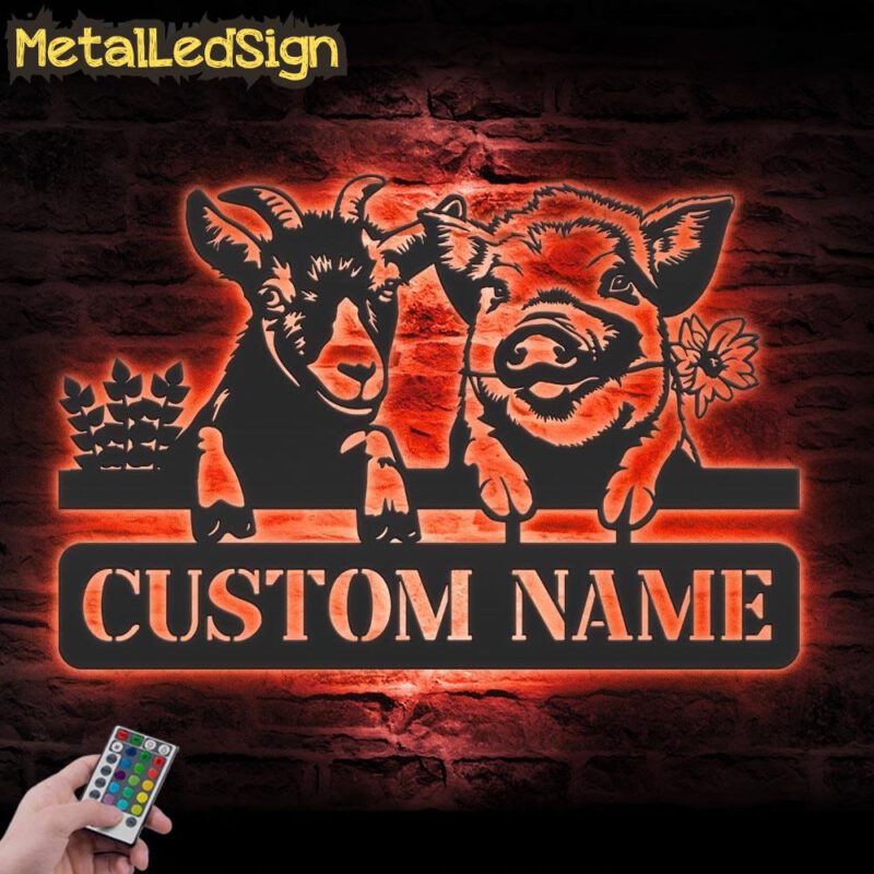 Custom-Goat-Pig-Farmhouse-Metal-Wall-Art-LED-Light-5.jpg