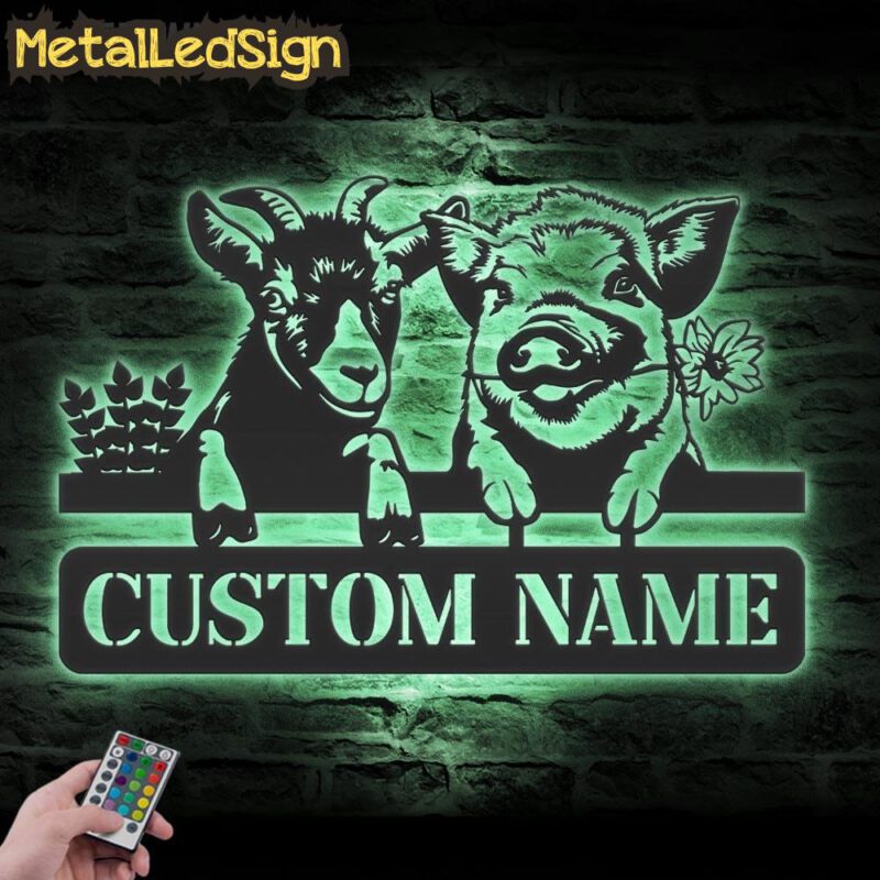 Custom-Goat-Pig-Farmhouse-Metal-Wall-Art-LED-Light-7.jpg