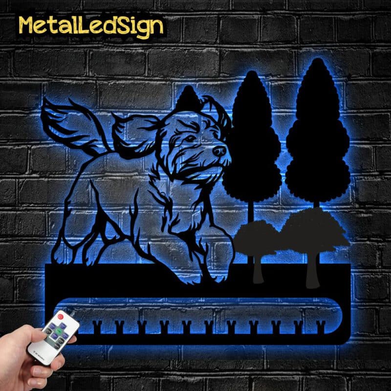 Custom-Golden-Dog-Metal-Medal-Hanger-4-1