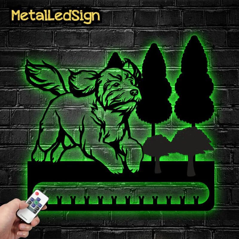 Custom-Golden-Dog-Metal-Medal-Hanger-6-1