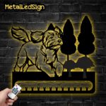 Custom-Golden-Dog-Metal-Medal-Hanger-Images-1