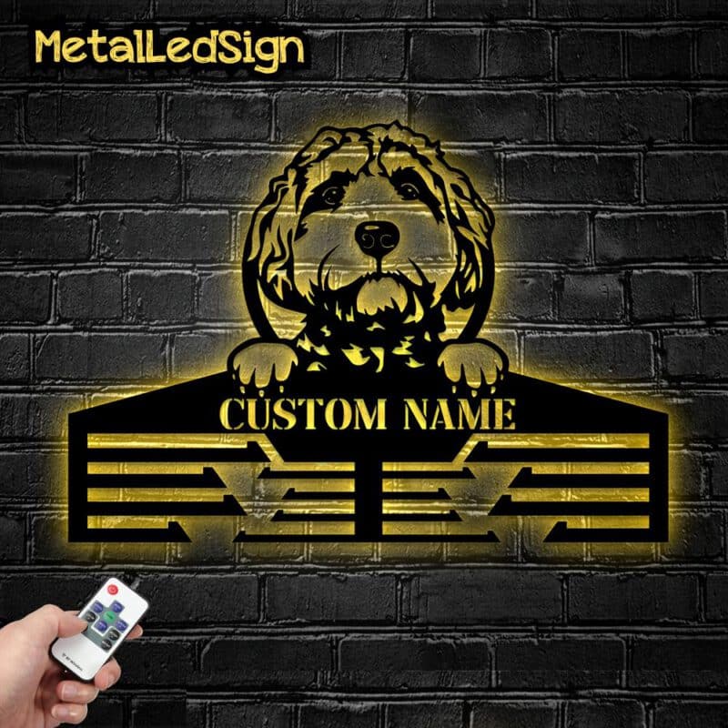 Custom-Golden-Doodle-Metal-Medal-Hanger-Images