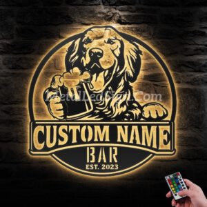 Custom-Golden-Retriever-Thirsty-Beer-Pub-Metal-Wall-Art-Led-Light-Images