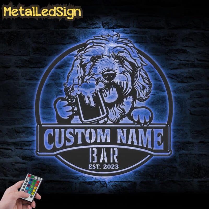 Custom-GoldenDoodle-Thirsty-Beer-Pub-Metal-Wall-Art-LED-Light-3.jpg