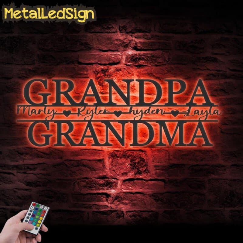 Custom-Grandparents-Kids-Metal-Wall-Art-LED-Light-5.jpg