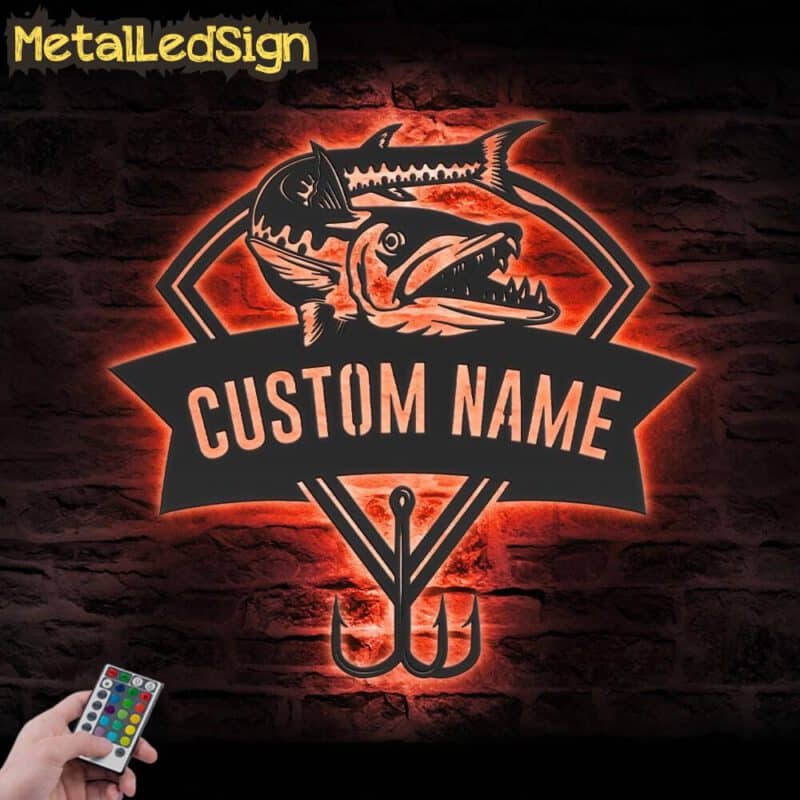 Custom-Great-Barracuda-Fishing-Metal-Wall-Art-LED-Light-5.jpg