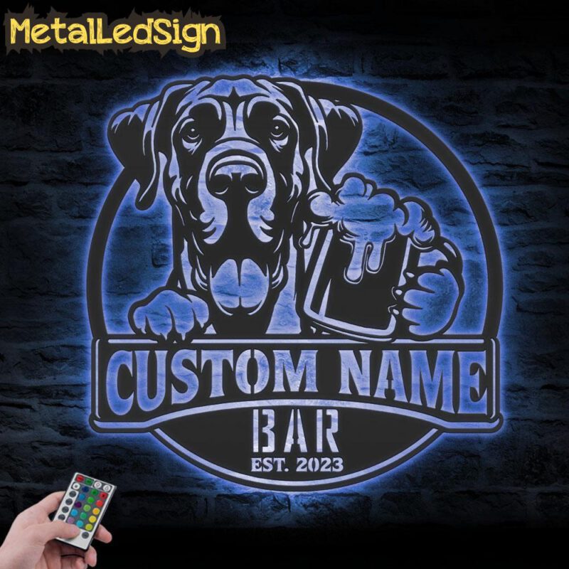 Custom-Great-Dane-With-Cropped-Ears-Thirsty-Beer-Pub-Metal-Wall-Art-LED-Light-3.jpg