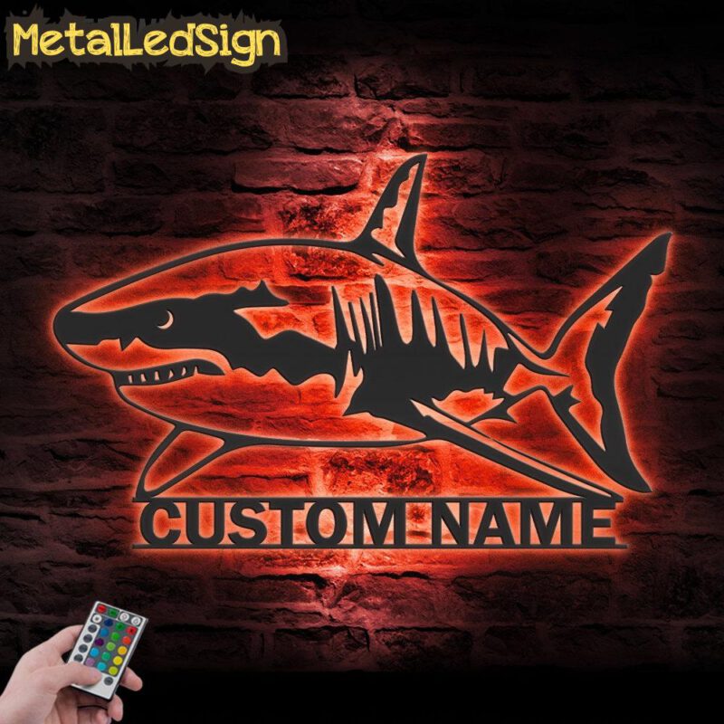 Custom-Great-White-Shark-Metal-Wall-Art-LED-Light-5-1.jpg