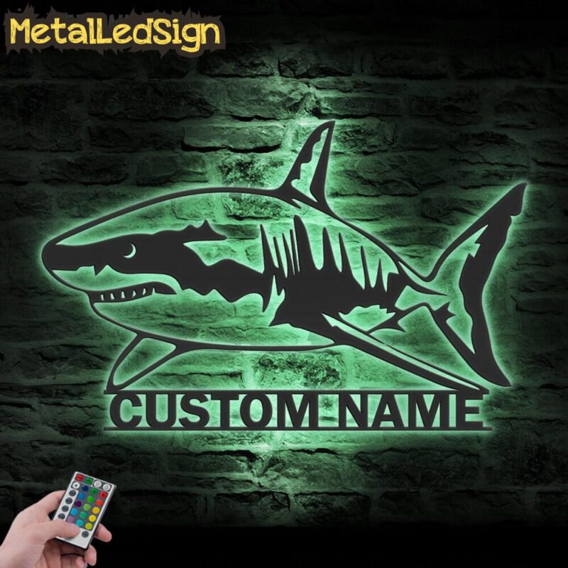 Custom-Great-White-Shark-Metal-Wall-Art-LED-Light-7-1.jpg