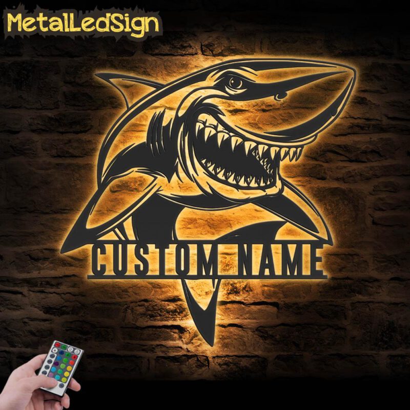 Custom-Great-White-Shark-Metal-Wall-Art-LED-Light-Images.jpg