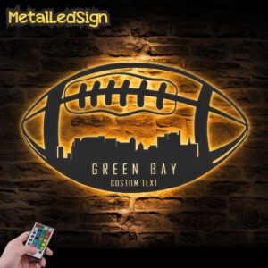 Custom-Green-Bay-Skyline-American-Football-Metal-Wall-Art-Led-Light-Images