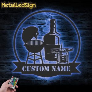 Custom-Grill-Bourbon-Cigar-Metal-Wall-Art-LED-Light-3.jpg