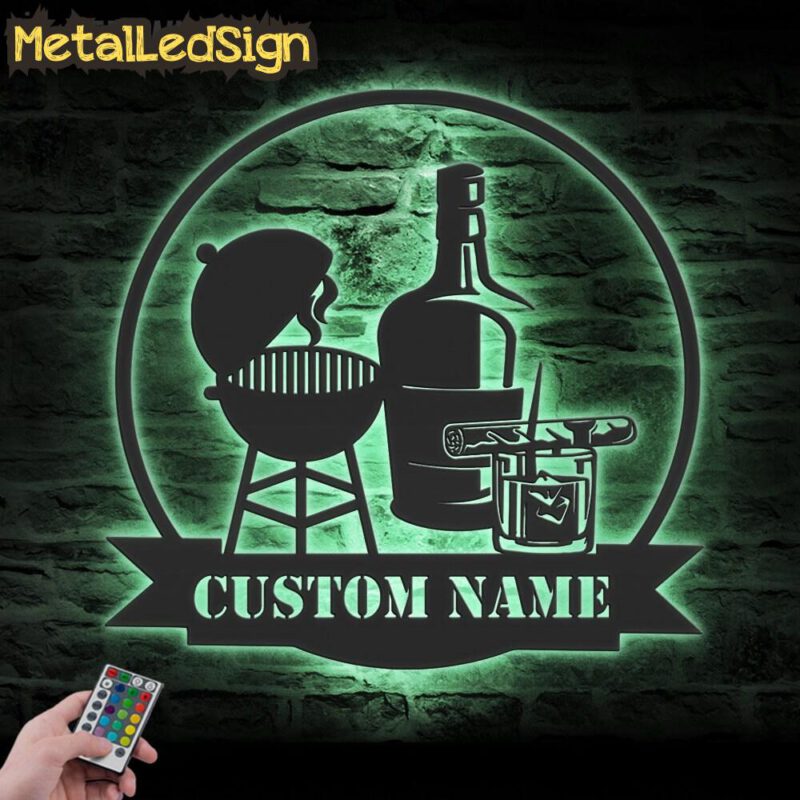 Custom-Grill-Bourbon-Cigar-Metal-Wall-Art-LED-Light-7.jpg