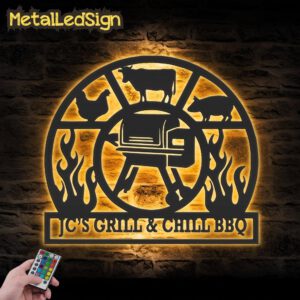 Custom-Grill-Metal-Wall-Art-Led-Light-Images-6