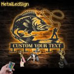 Custom-Grouper-Fishing-Key-Holder-Metal-Wall-Art-LED-Light-Images