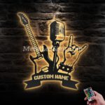 Custom-Guitar-And-Micro-Metal-Wall-Art-Led-Light-Images-1