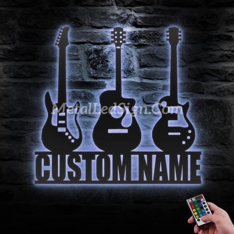 Custom-Guitar-Metal-Wall-Art-Led-Light-1-2